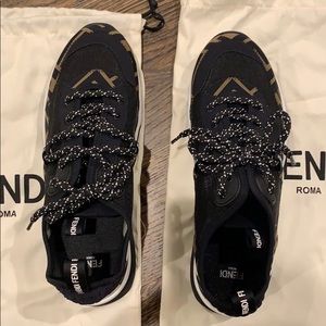 FFreedom patchwork fendi sneakers